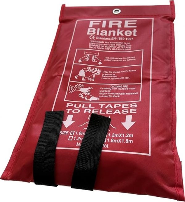 TEXIEXP Fire Resistant Fiberglass Fire Blanket - Image 3