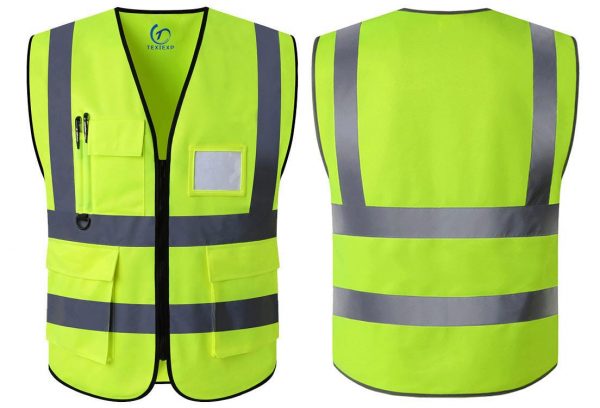 TexiExp 100% Polyester Reflective Vest 120 GSM