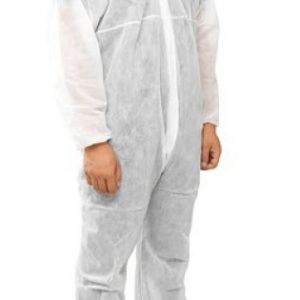 Empiral Disposable Coverall with Hood and elastic wrist, PP Non-Woven – Disposable-50